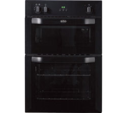 BELLING  BI90FP Electric Double Oven - Black